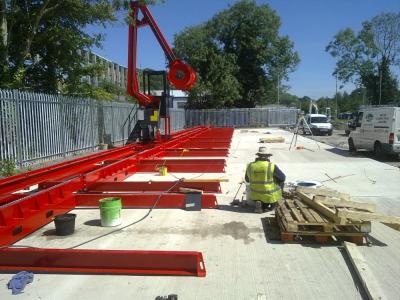 Engineers on site